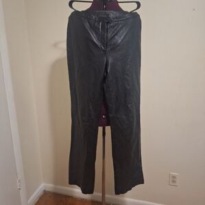 Womens Express Leather Pants Size 11/12